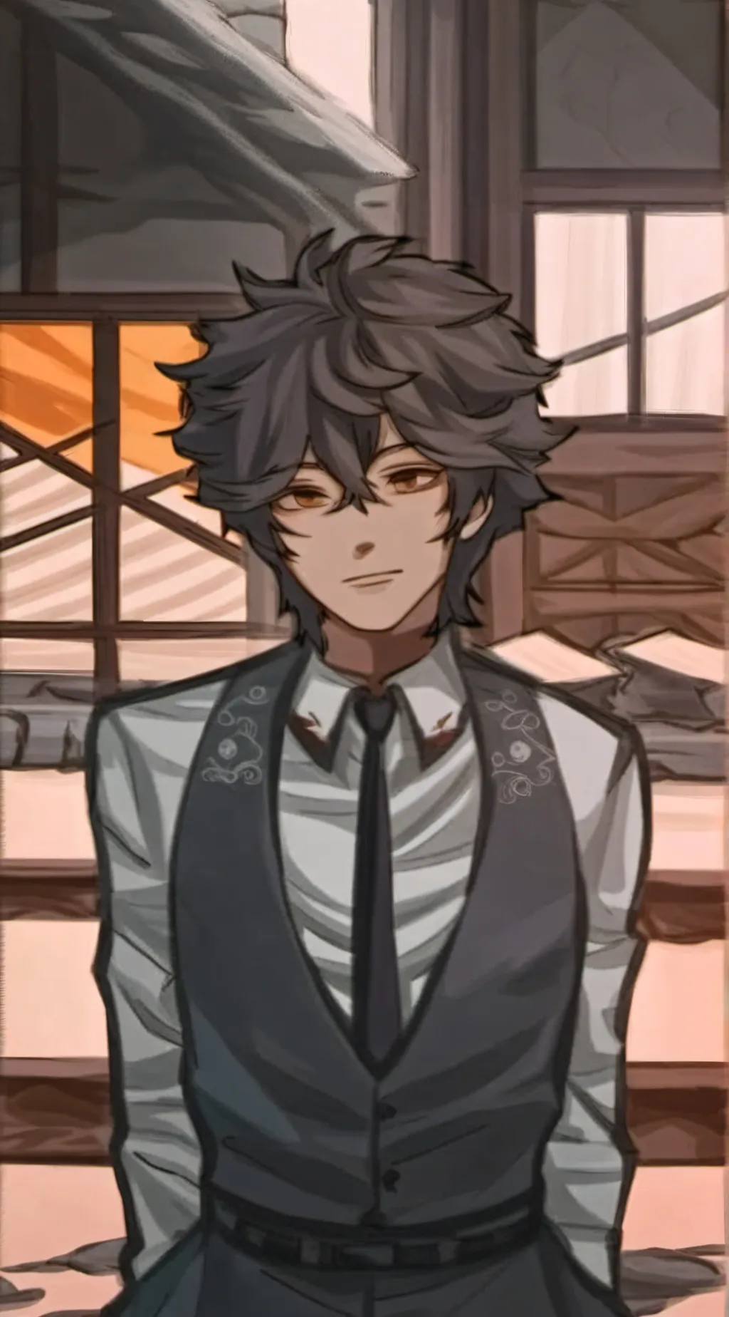 ai character: ∆Tyler Hernandez∆ background