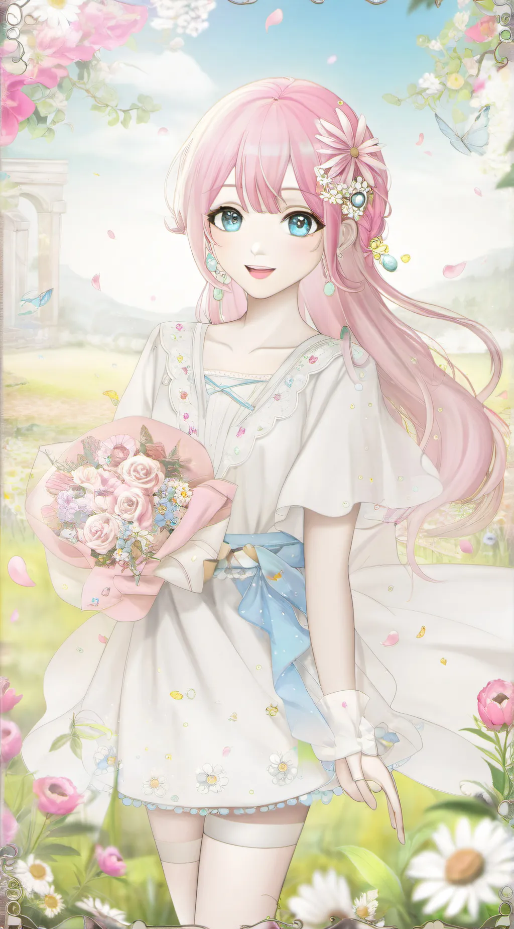 ai character: rich family background