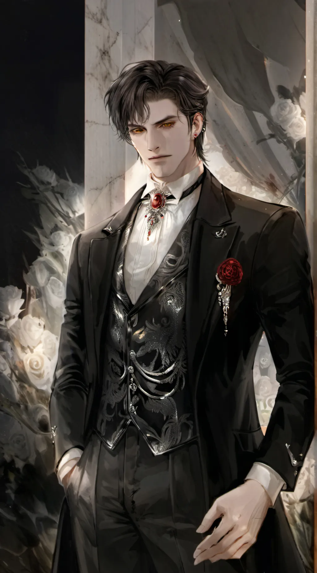 ai character: Matteo  background