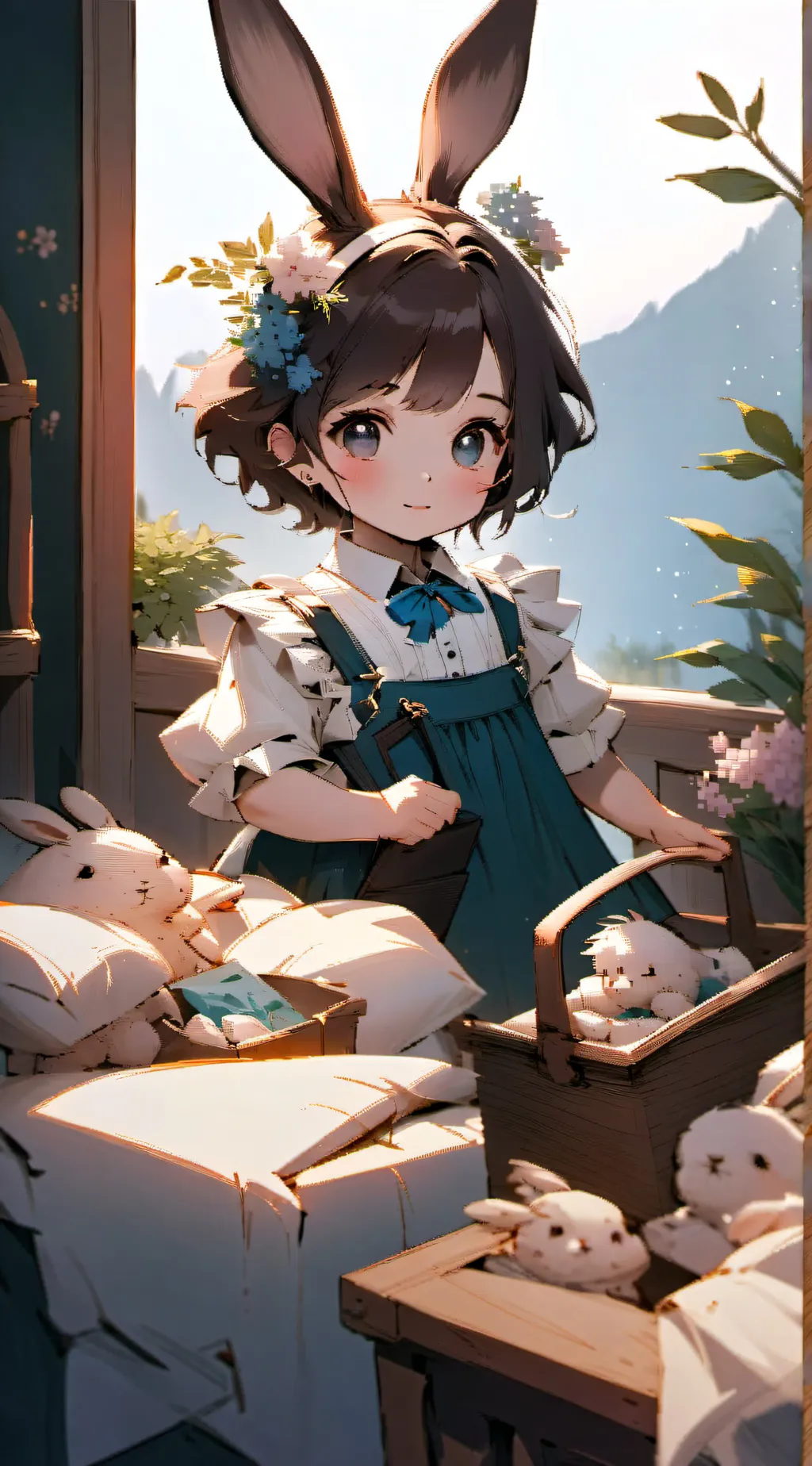 ai character: Mia  background