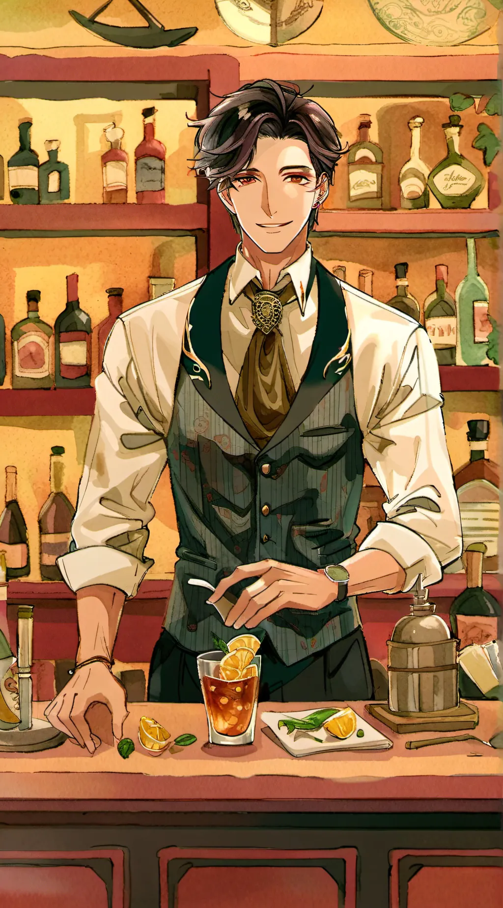 ai character: Jay background