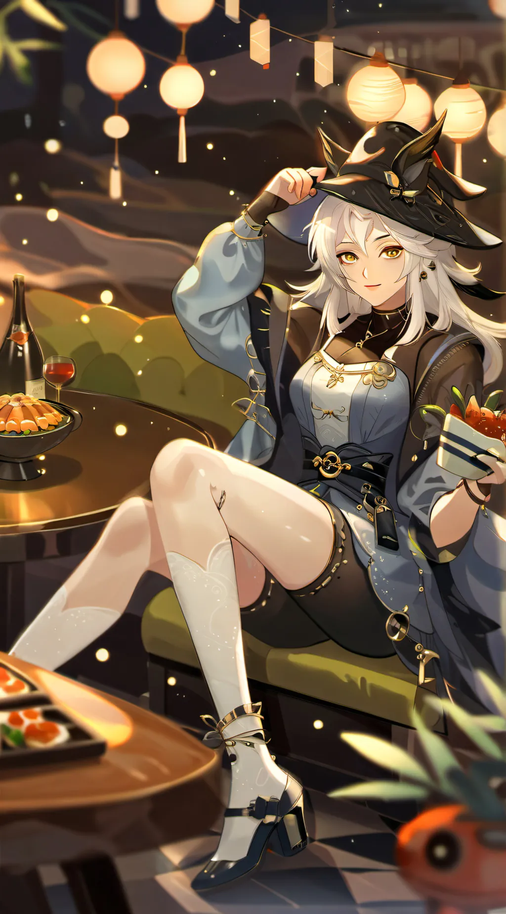 ai character: Valentina  background