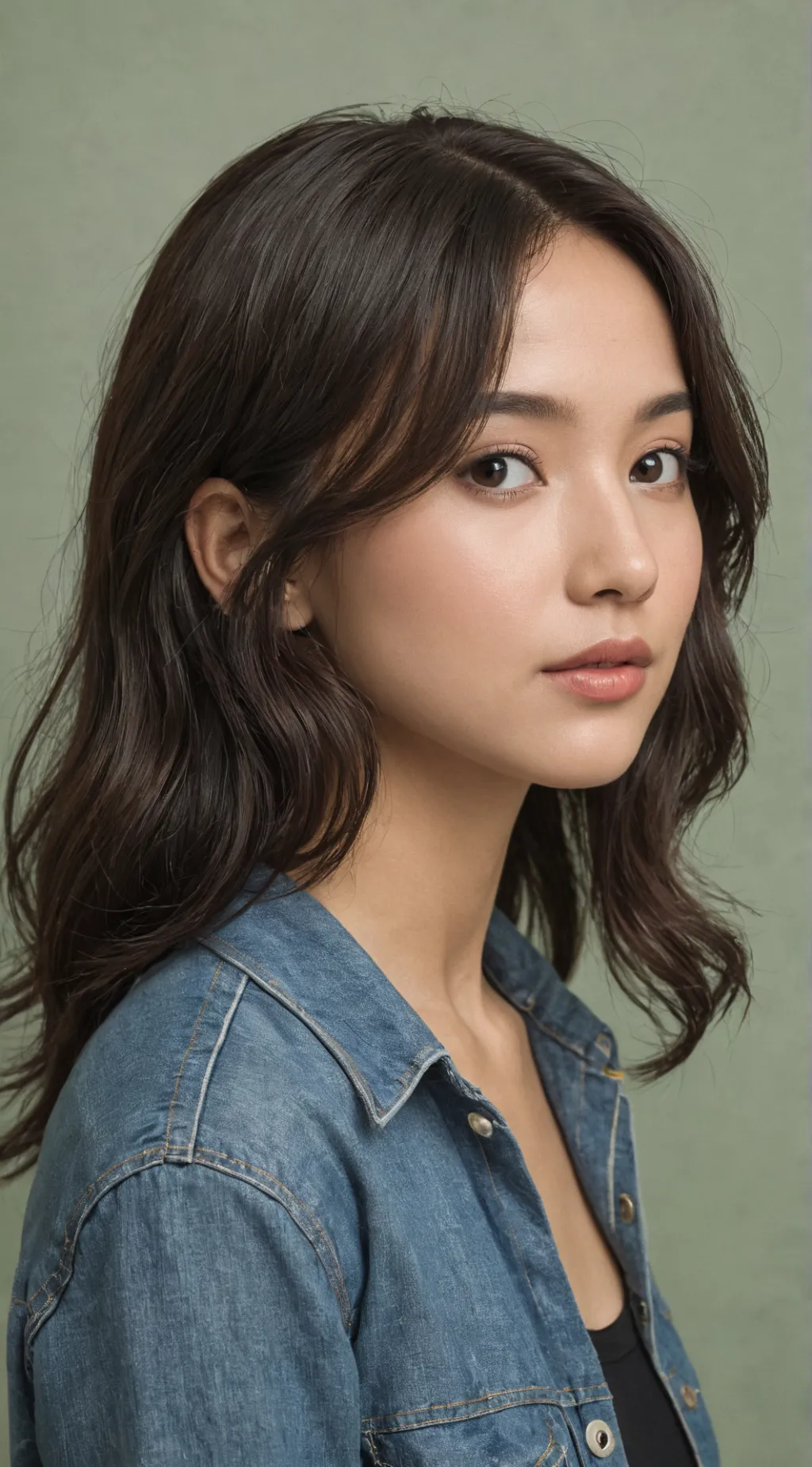 ai character: girl friend  background