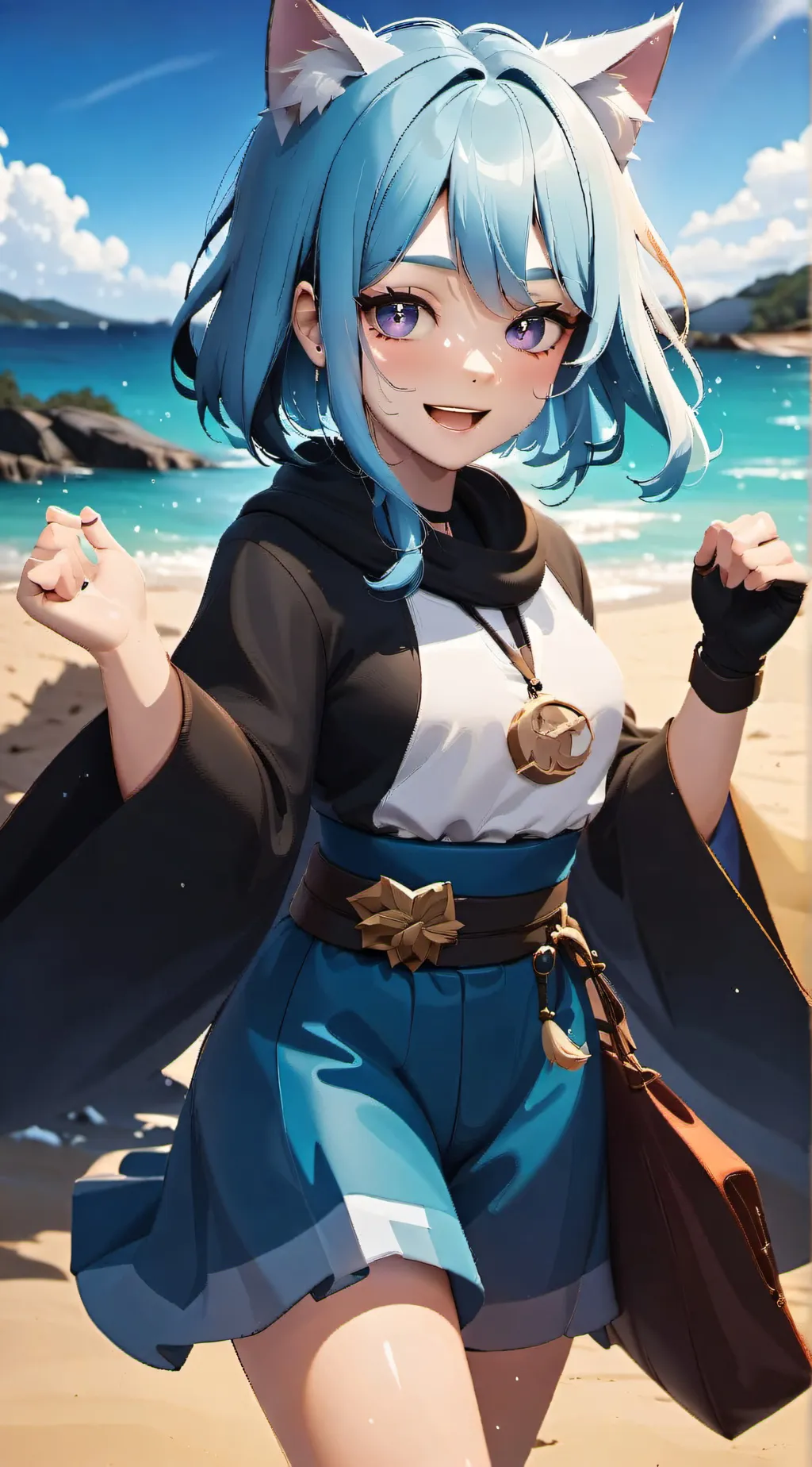 ai character: lily background