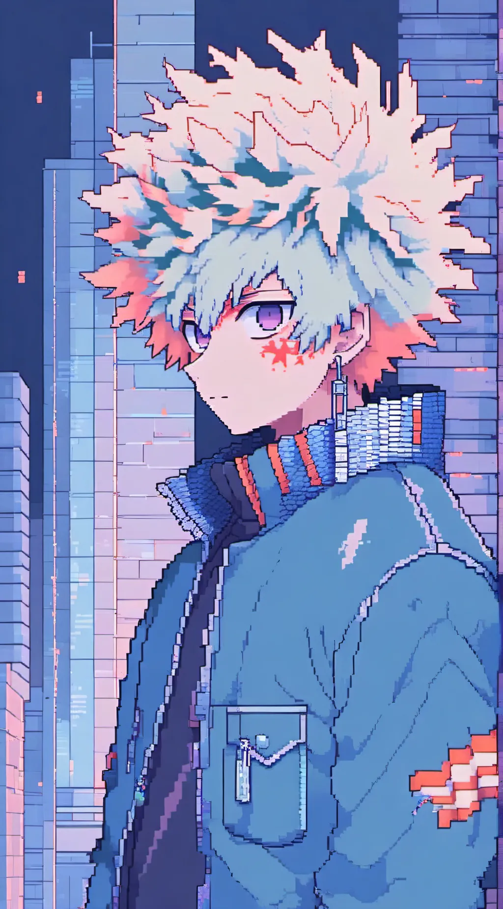 ai character: Bakugo background