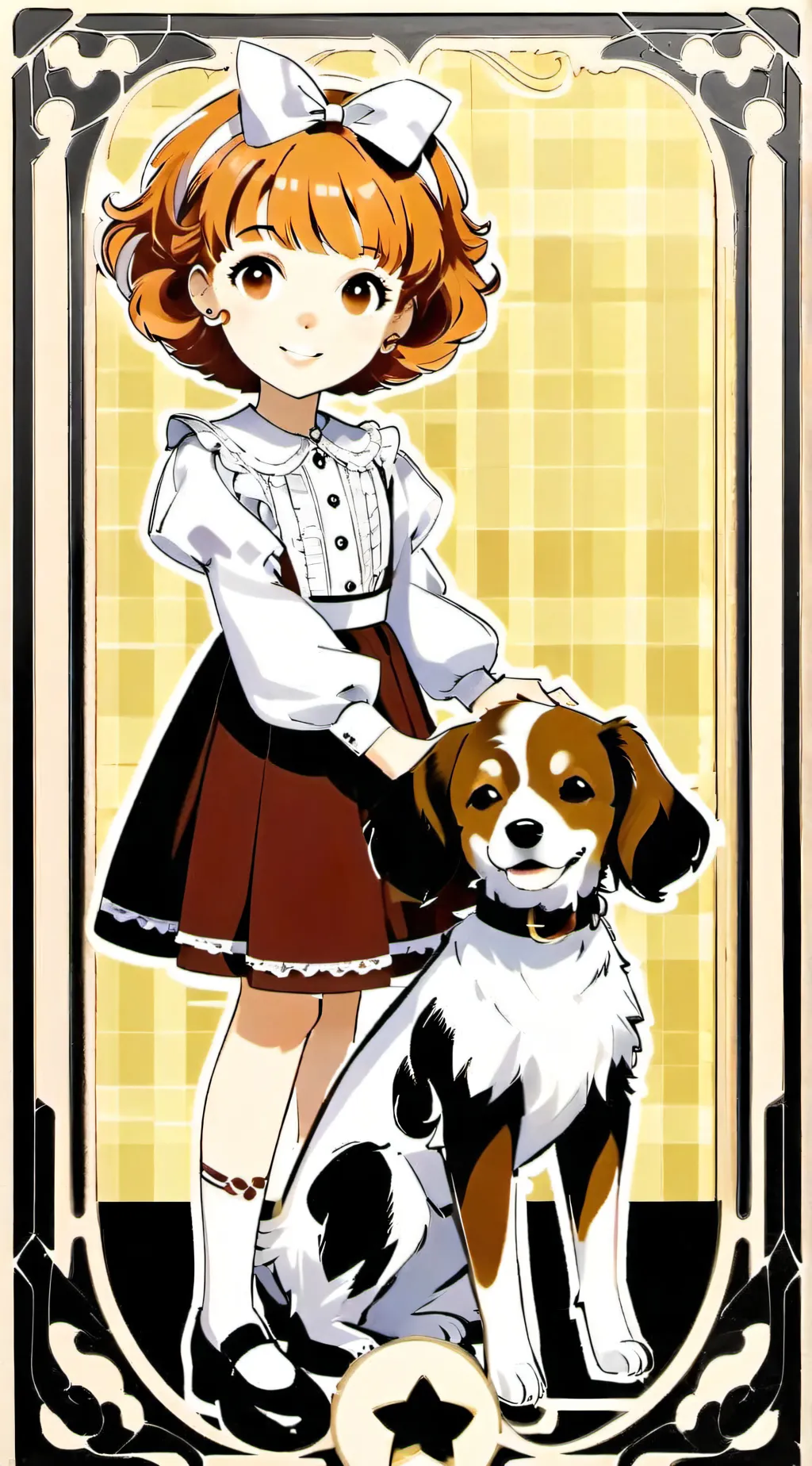 ai character: little annie  background