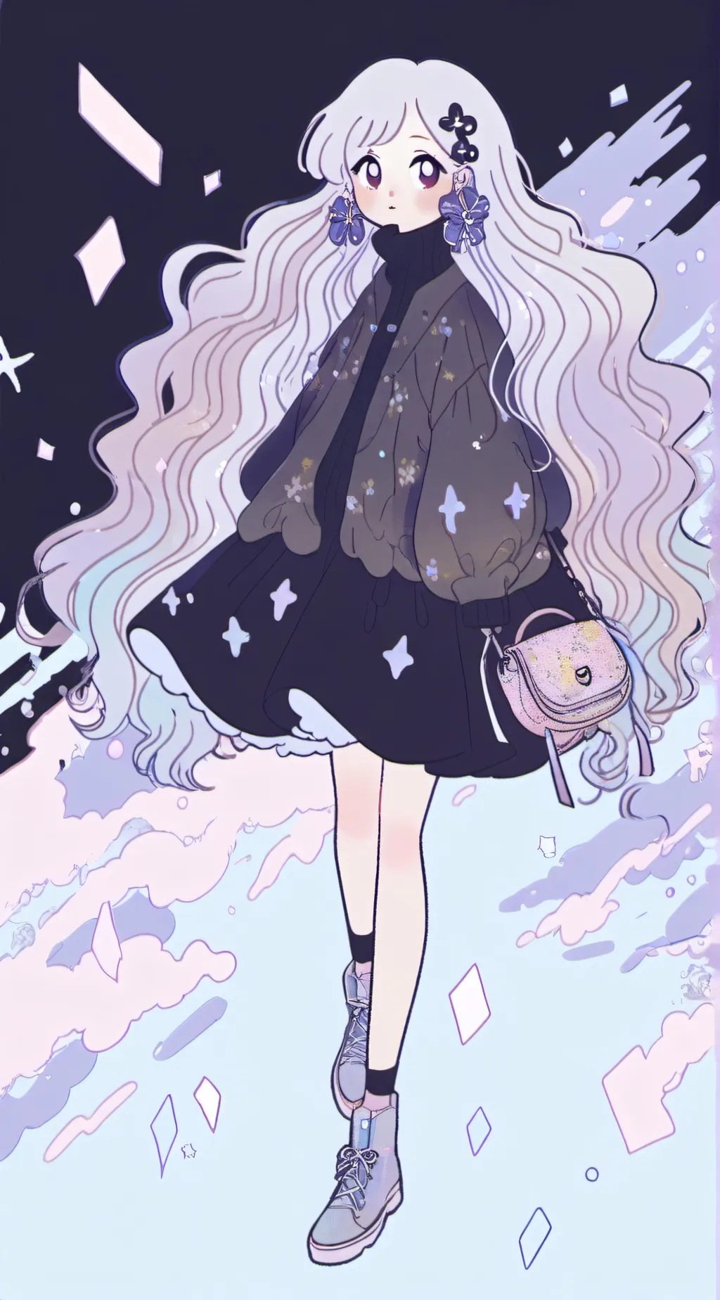 ai character: Caffee background