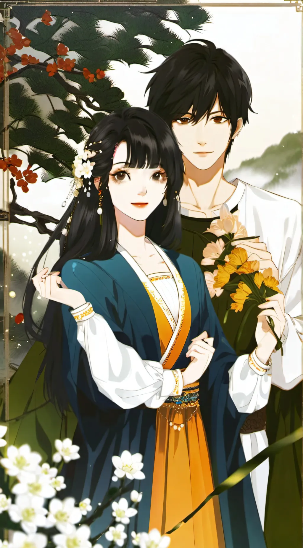 ai character: hi background