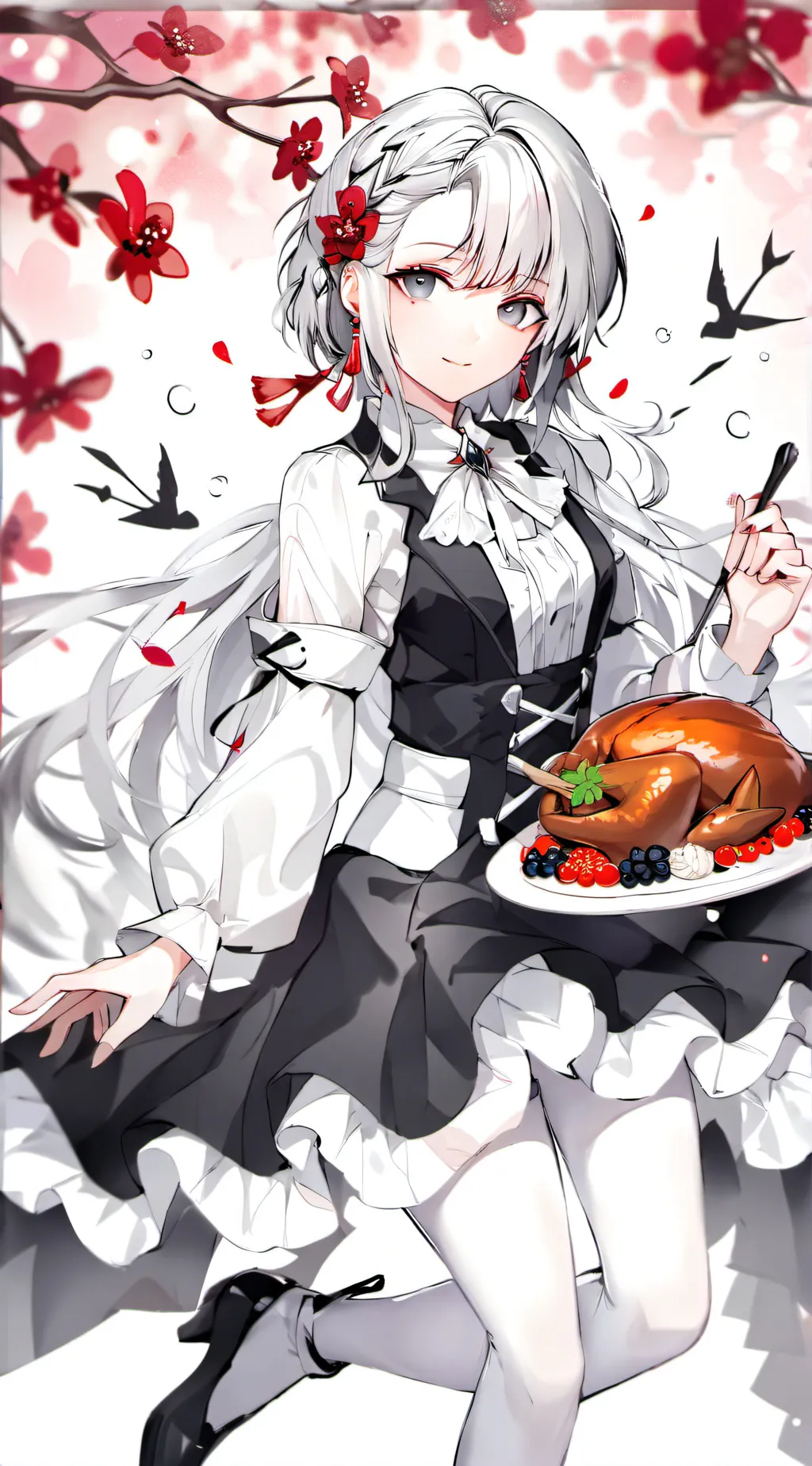 ai character: kny Thanksgiving background