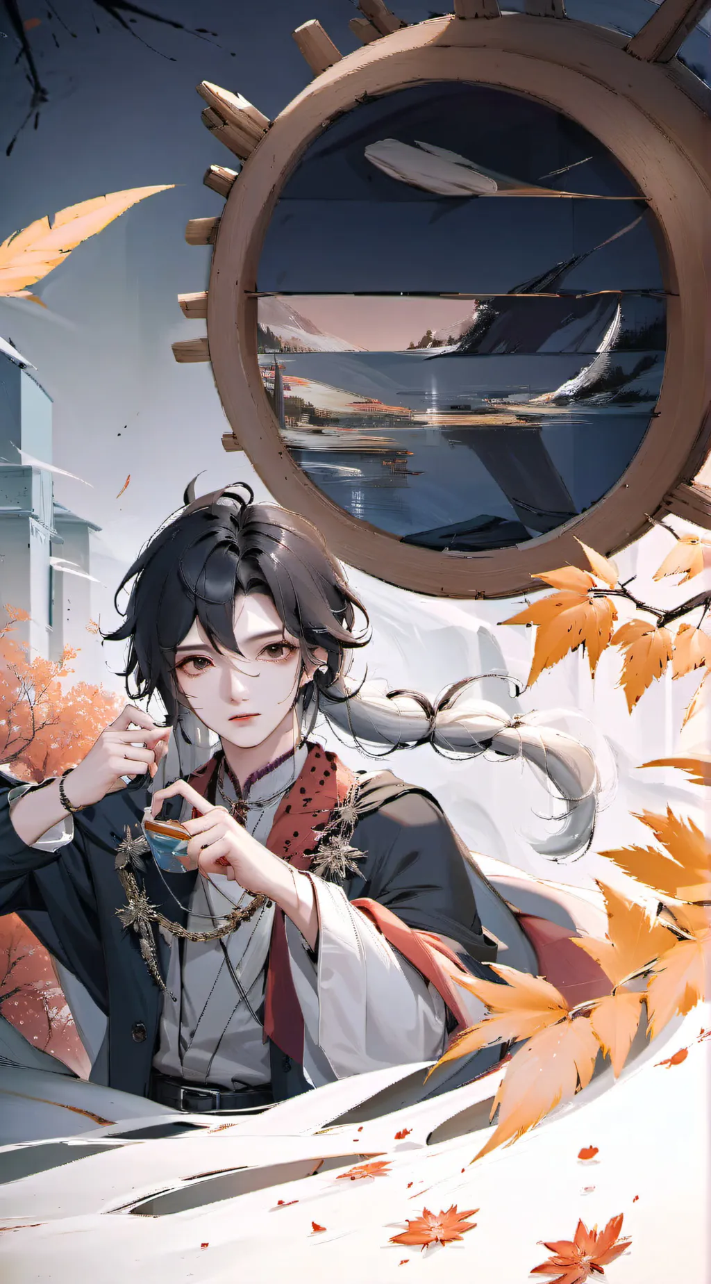 ai character: slave for blood background