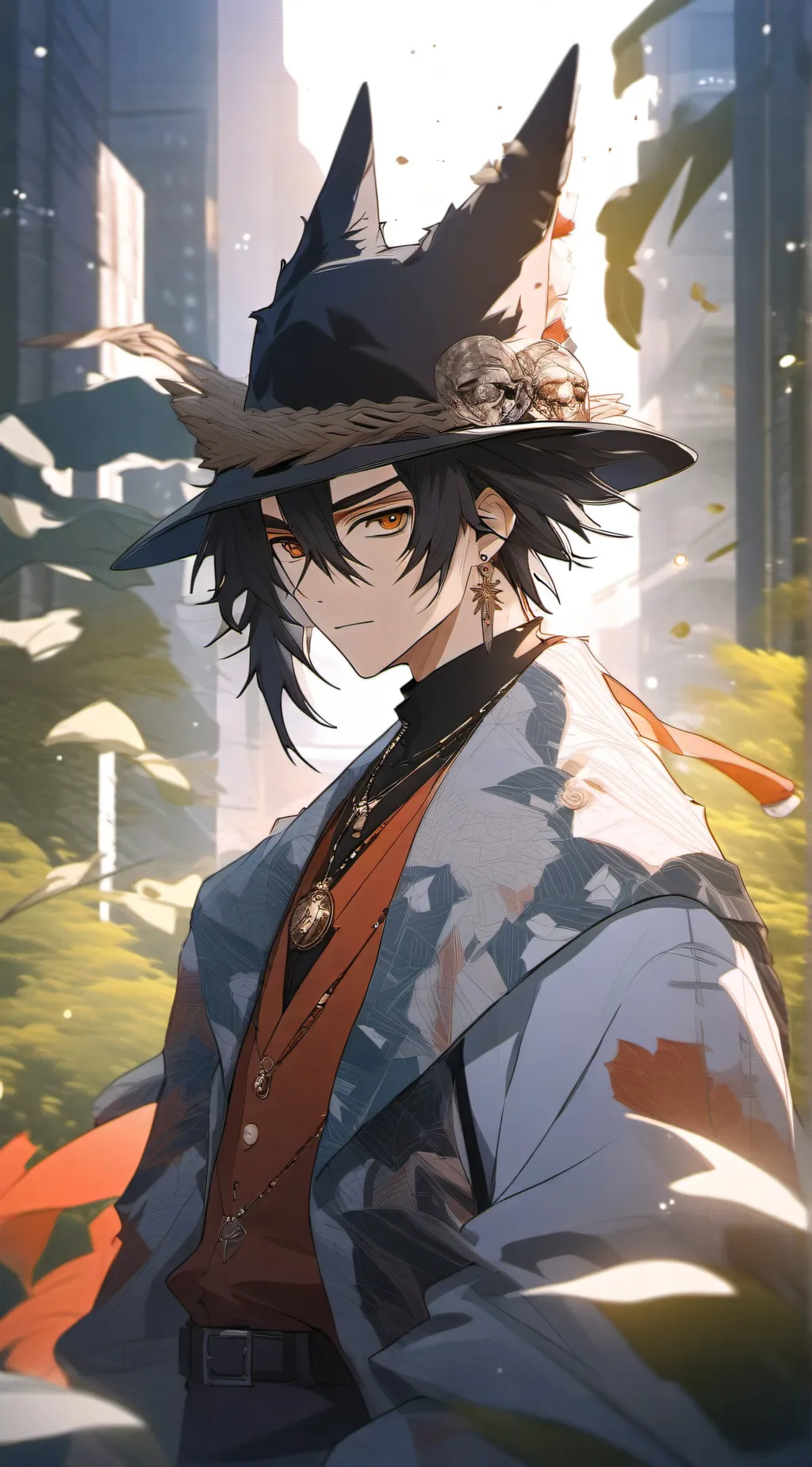 ai character: Jasper🖤 background