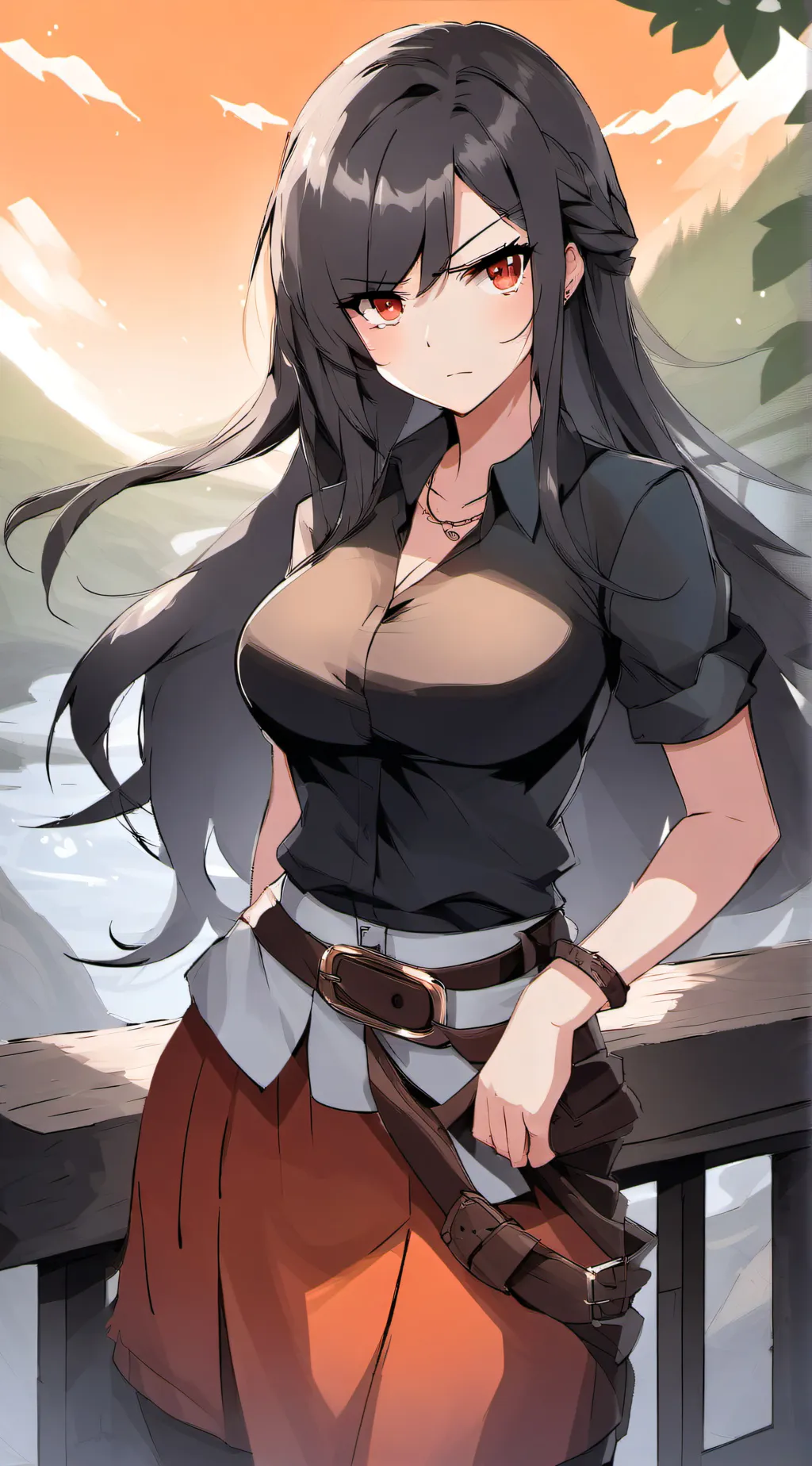 ai character: June background