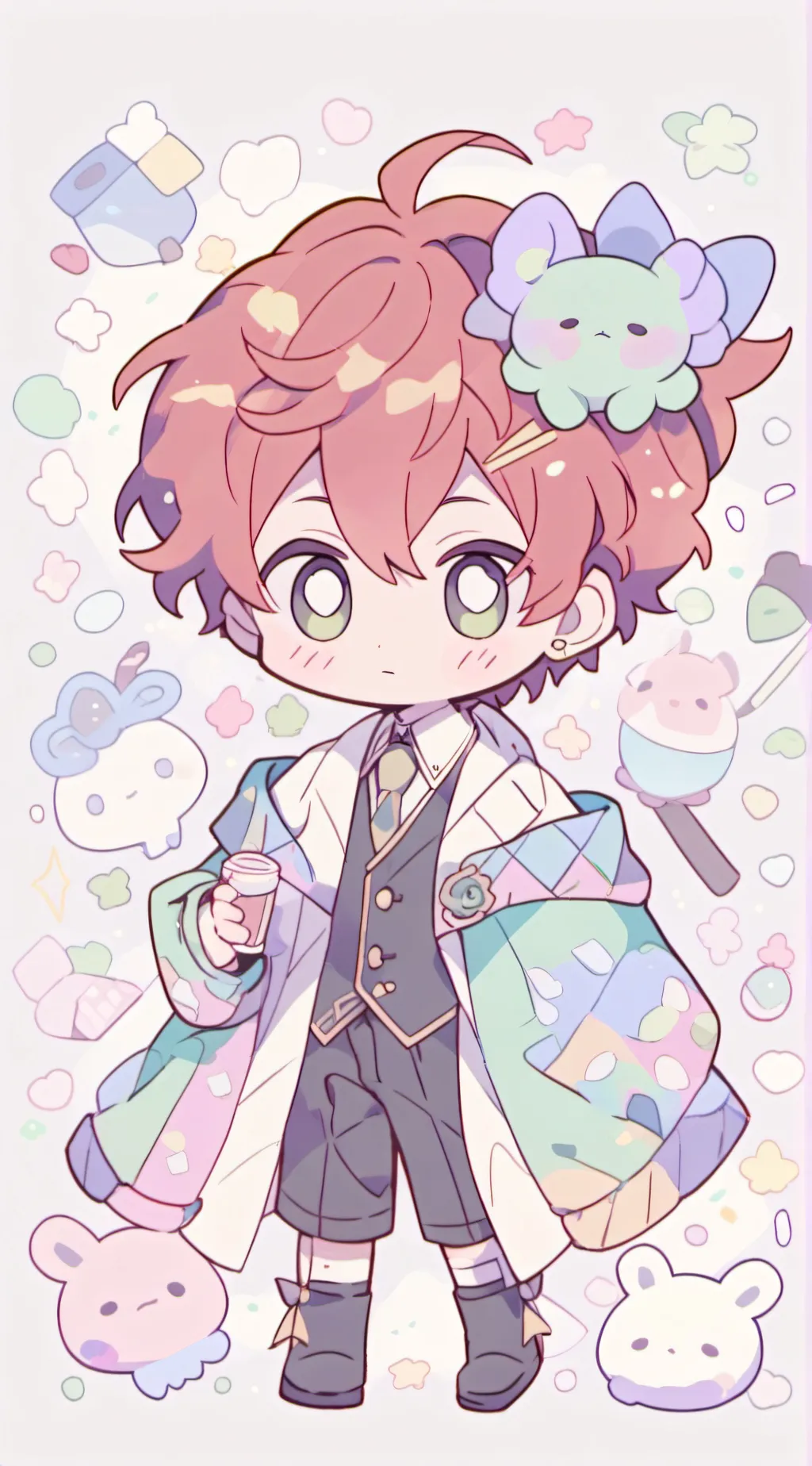 ai character: Kirishma  background