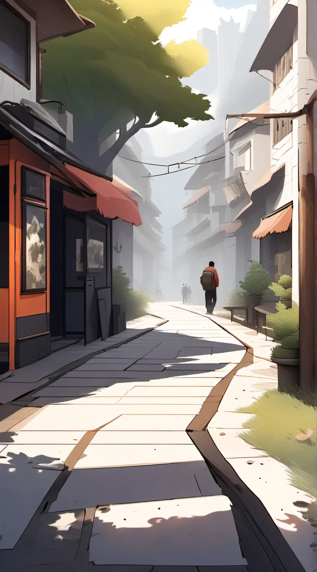 ai character: chihu background