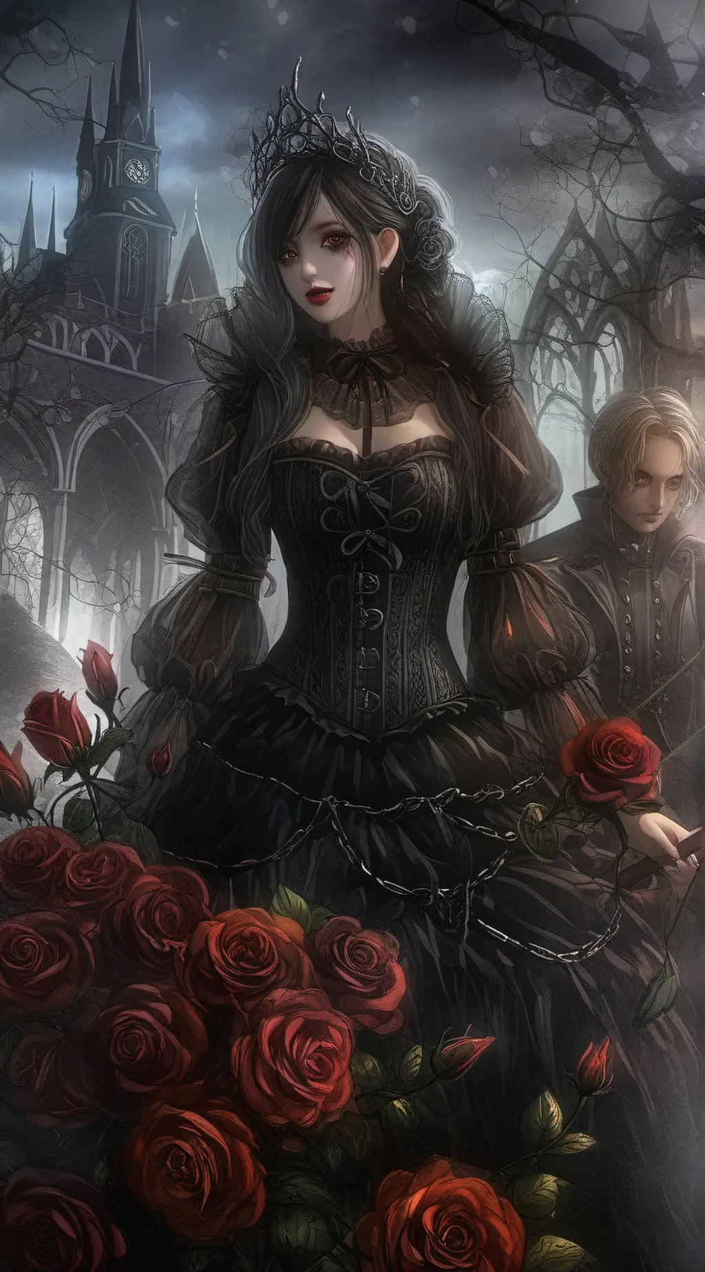 ai character: Hogwarts - QOF background