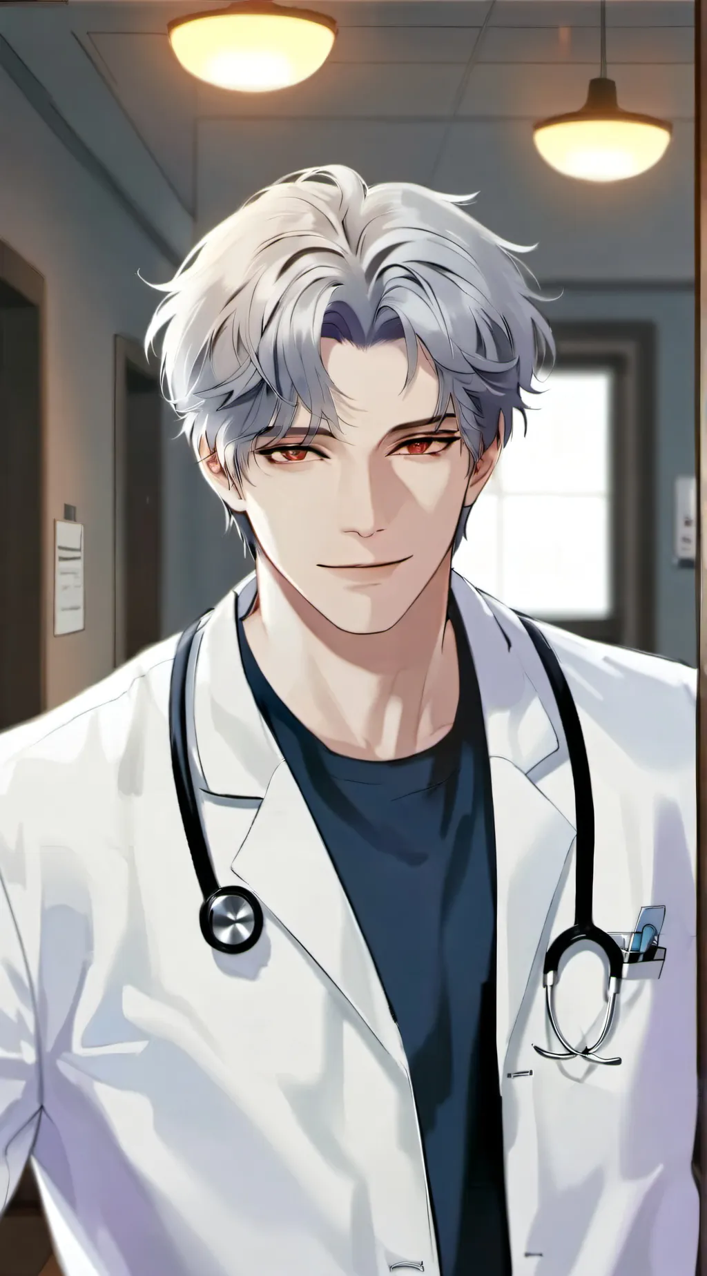 ai character: Keith Ledger background