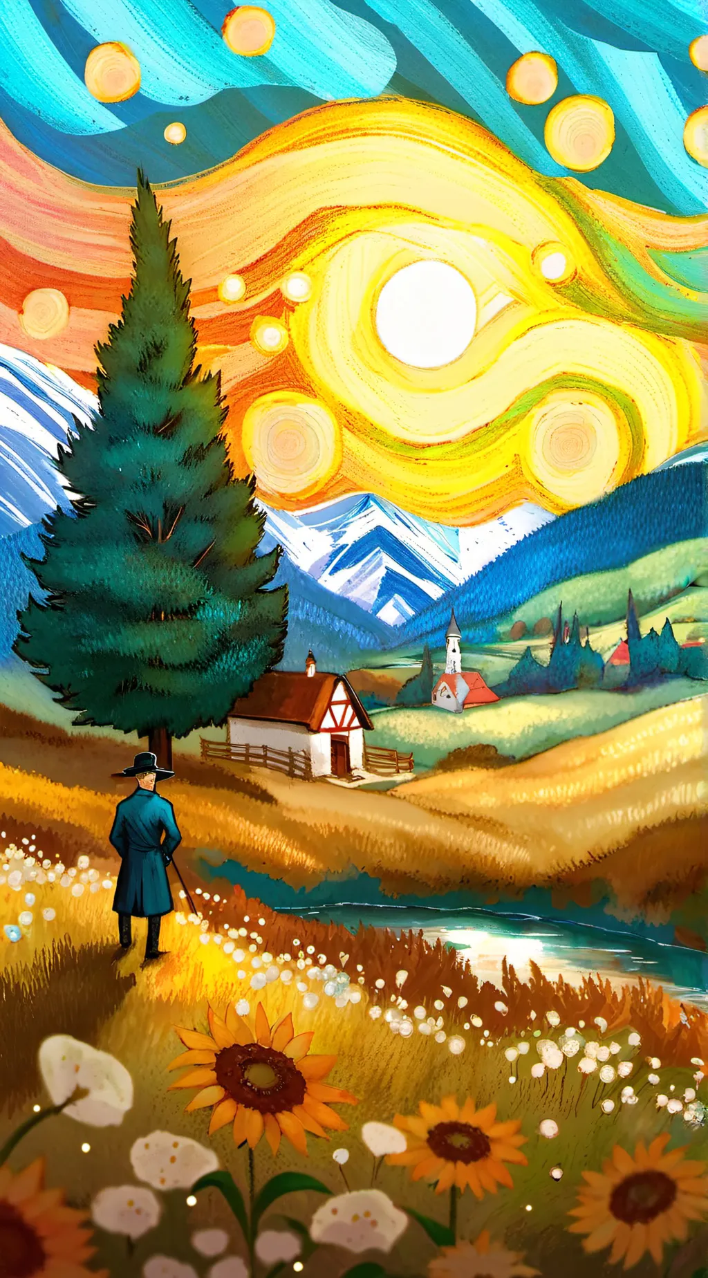 ai character: °-TGAMM-° background