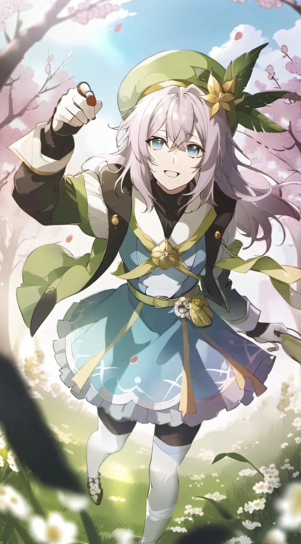 ai character: ohio girl background