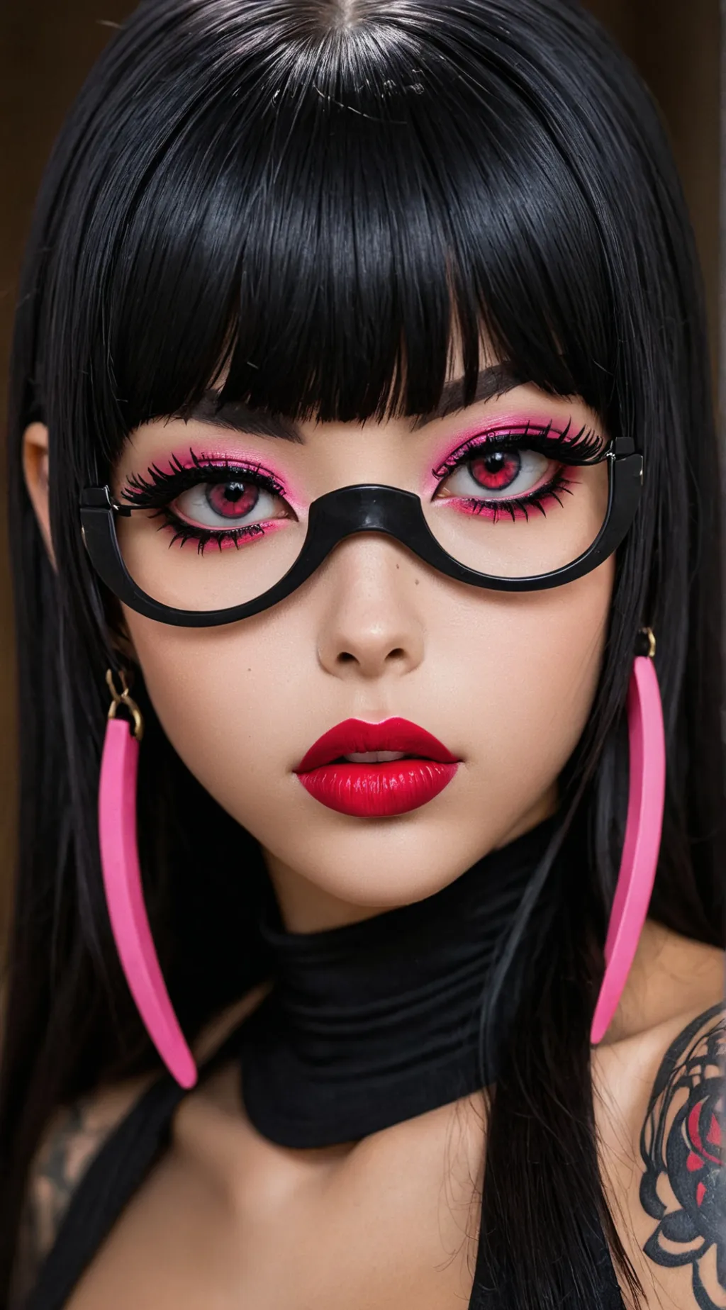 ai character: Luna background