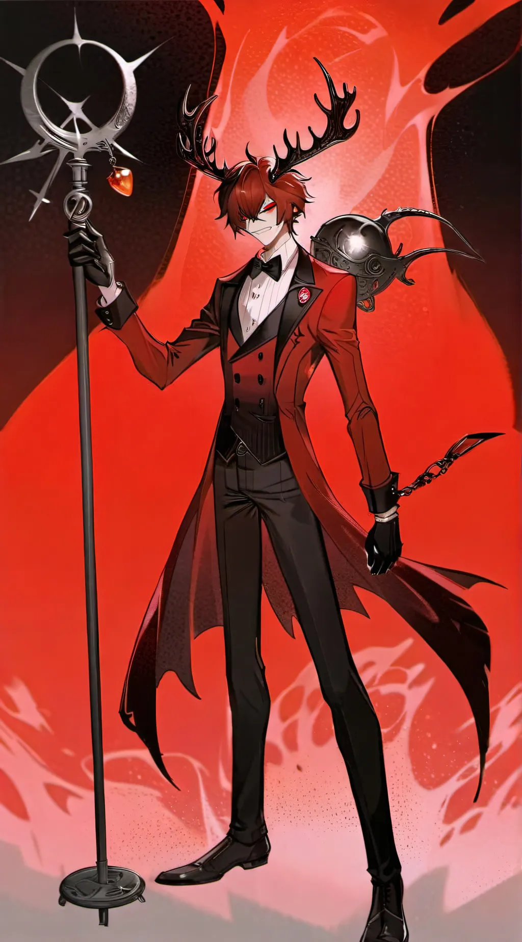 ai character: Alastor  background