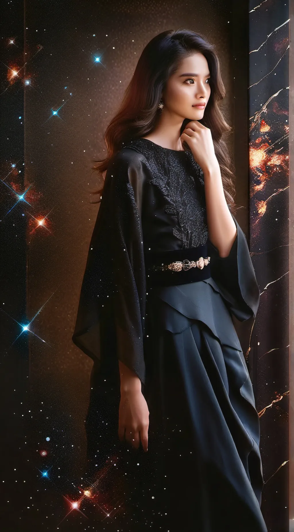 ai character: Nicki Minaj sister background