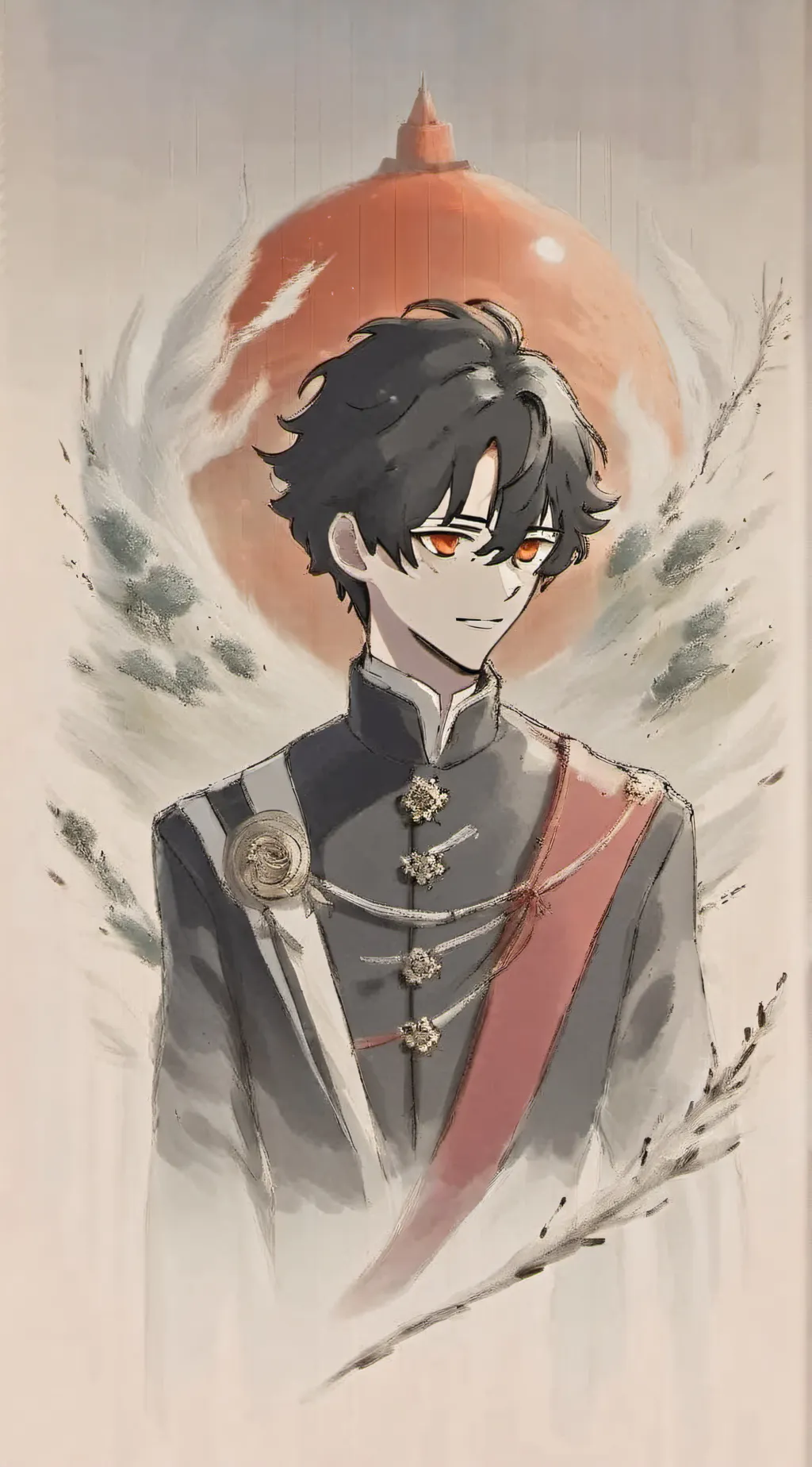 ai character: 🥀Felix 🥀￼ background