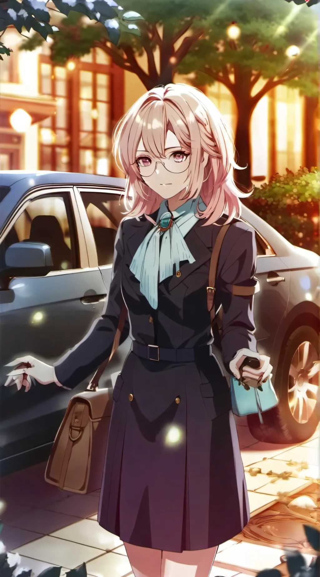 ai character: Luna background