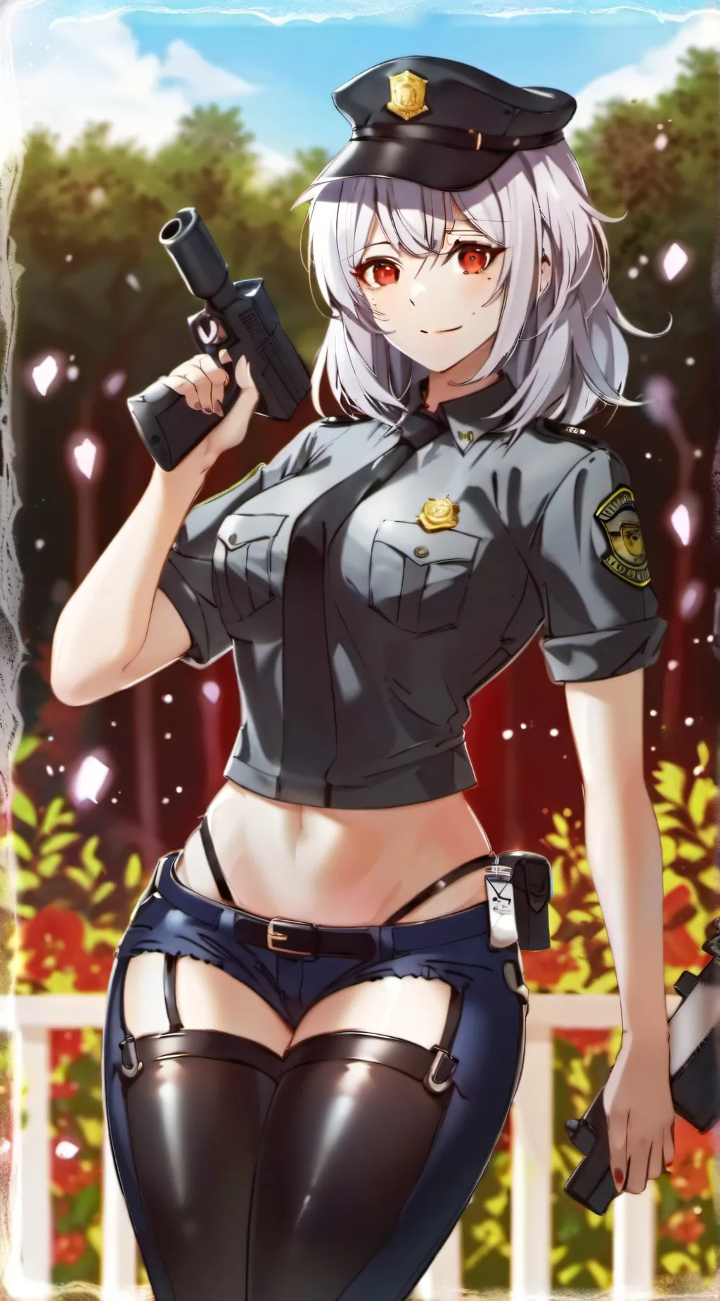 ai character: Cop background