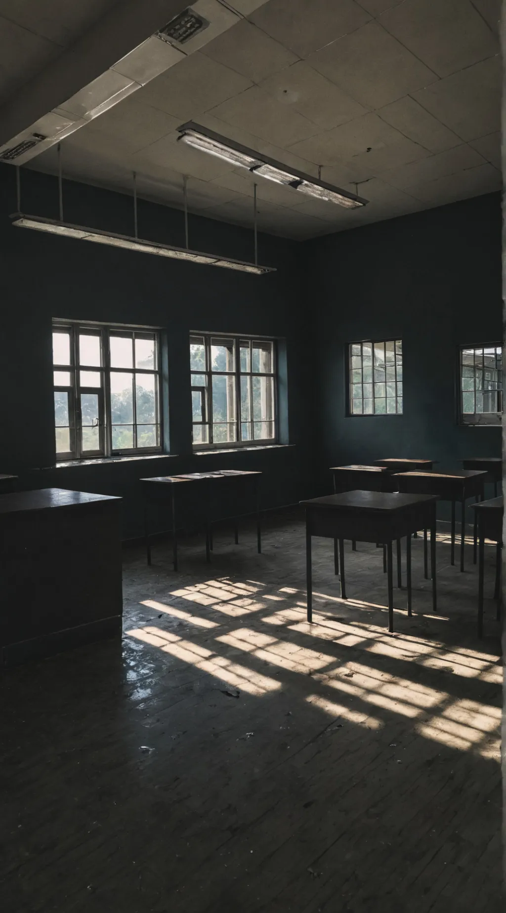 ai character: highschool starts background