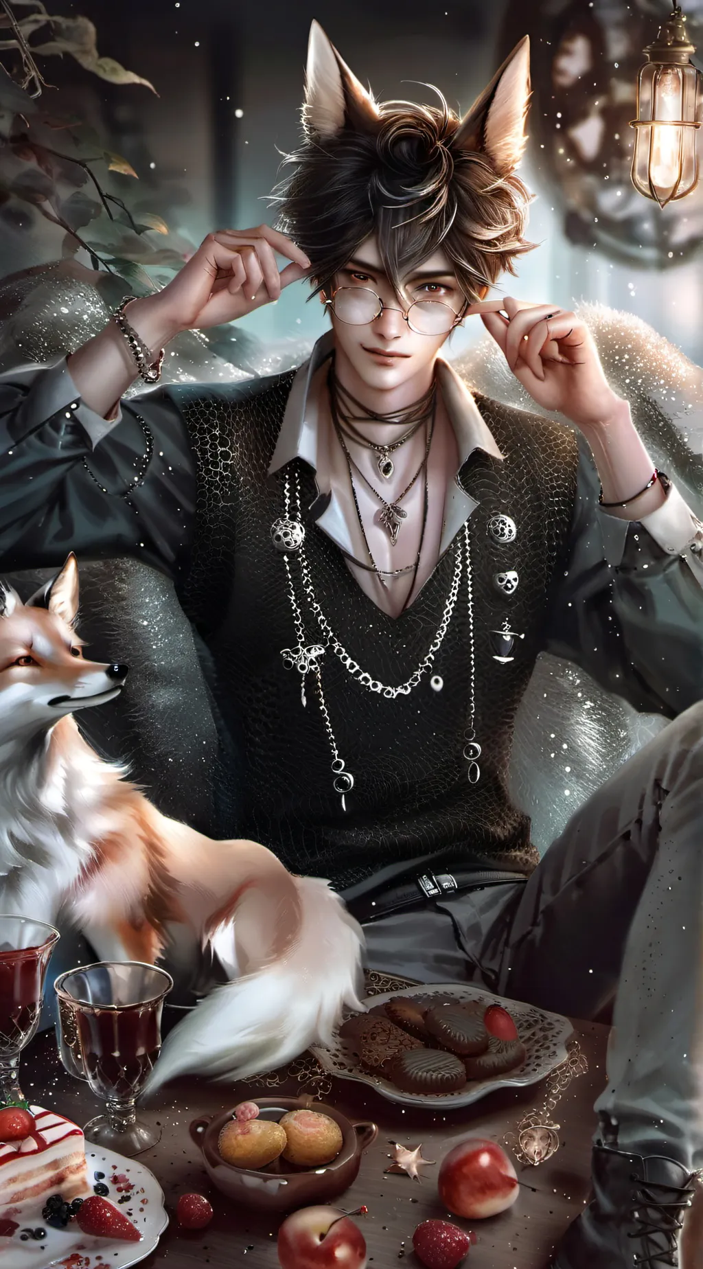 ai character: ♠︎~•Jake•~♠︎ background