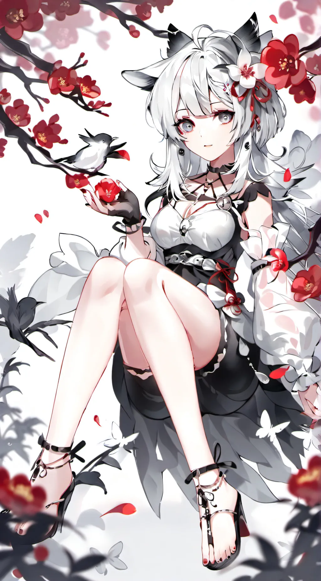 ai character: Wolfy chew background