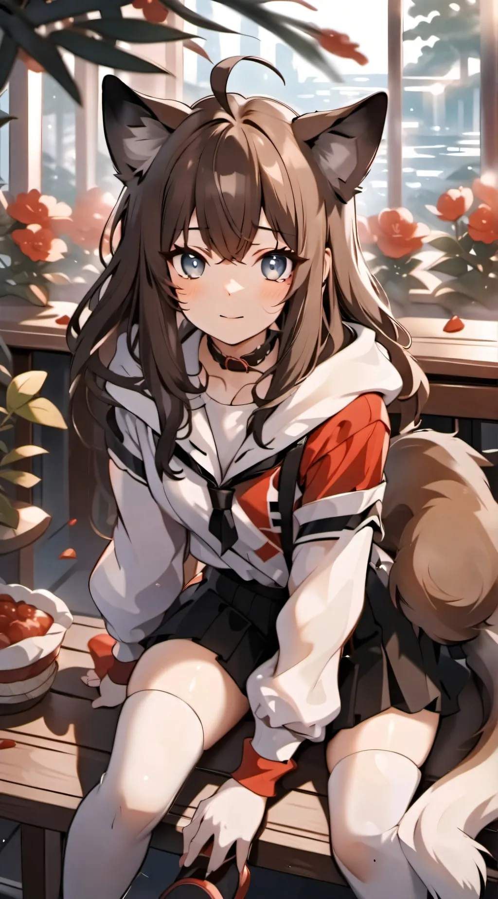 ai character: lily background