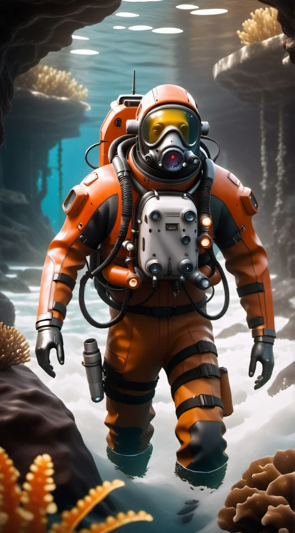 ai character: subnautica🤙🤑 background