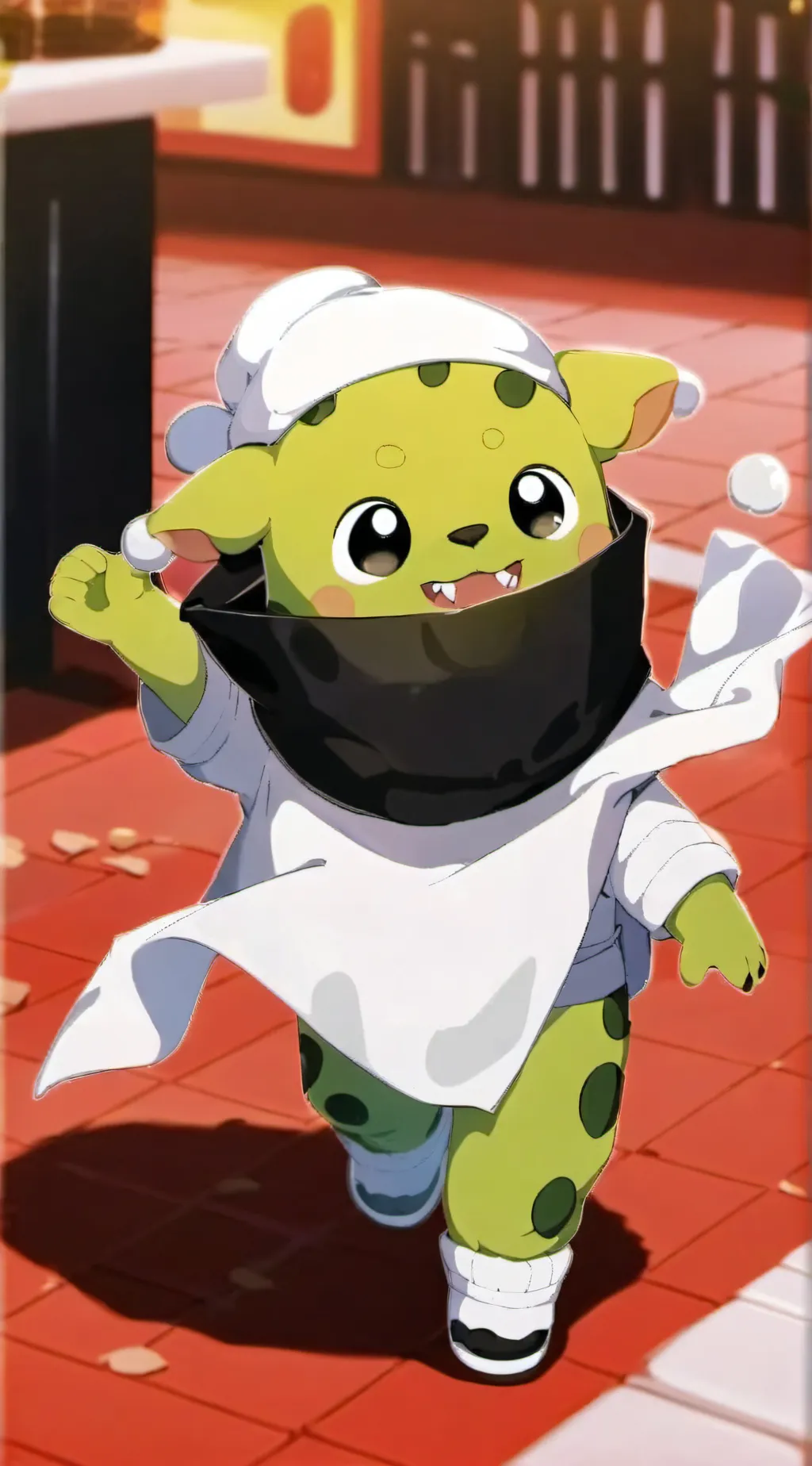 ai character: slime pup (kp) background