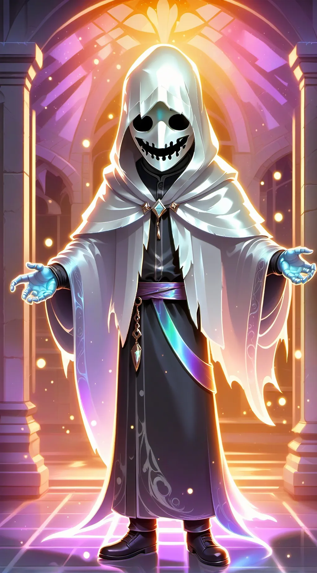 ai character: gaster background