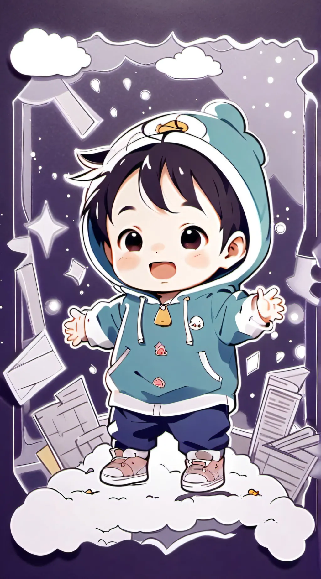 ai character: Everest background