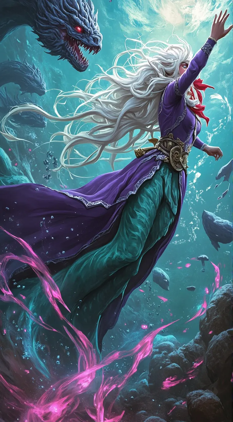 ai character: Monster school~• background