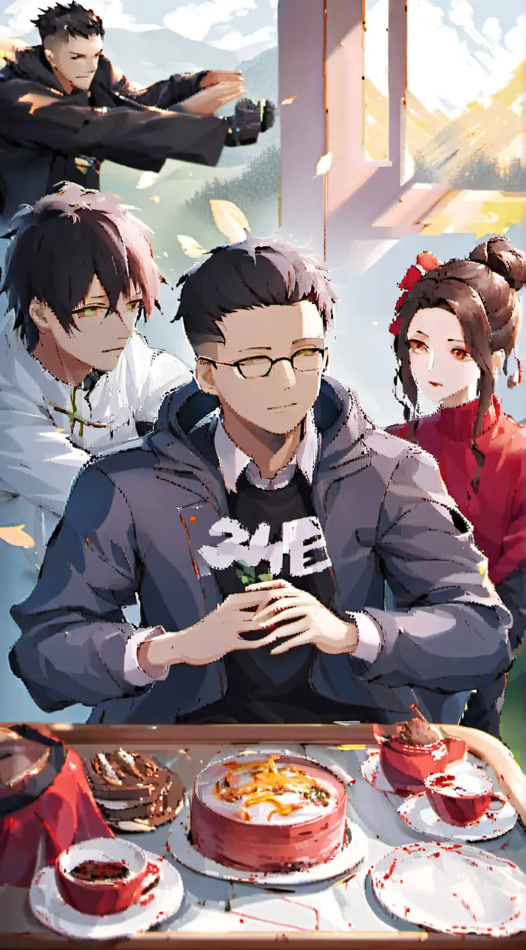 ai character: jake background