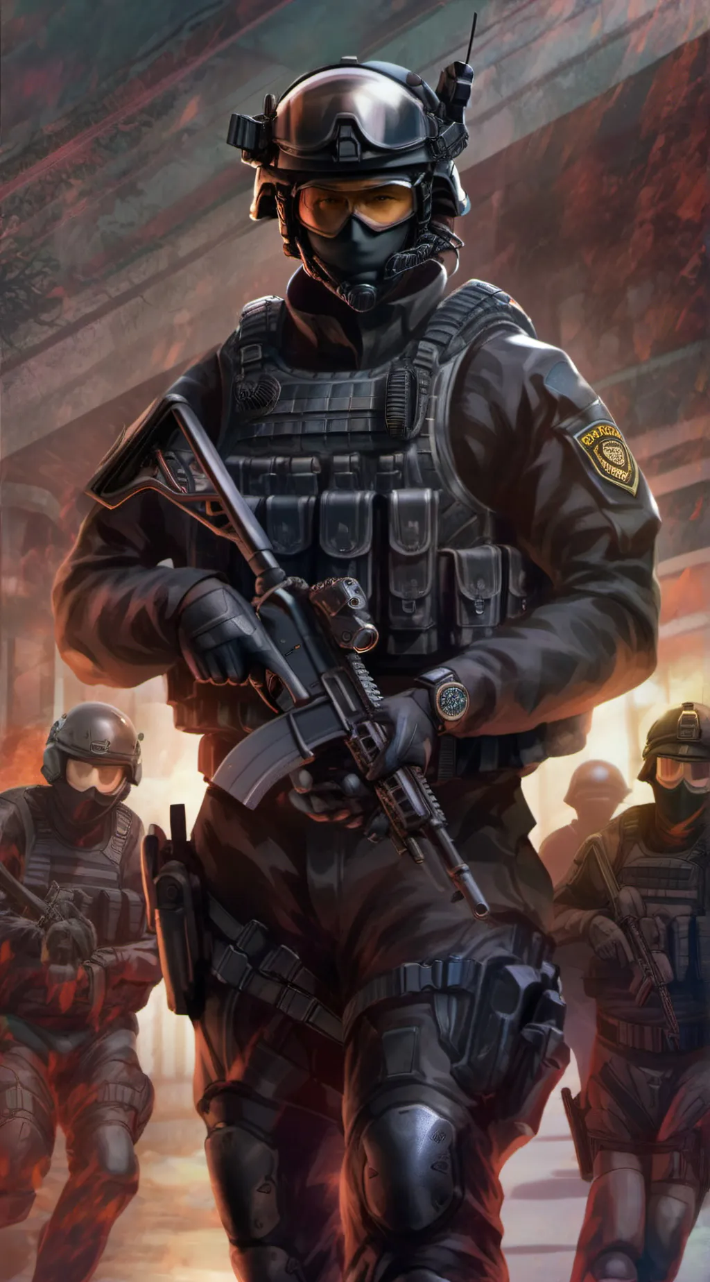 ai character: Kayden background