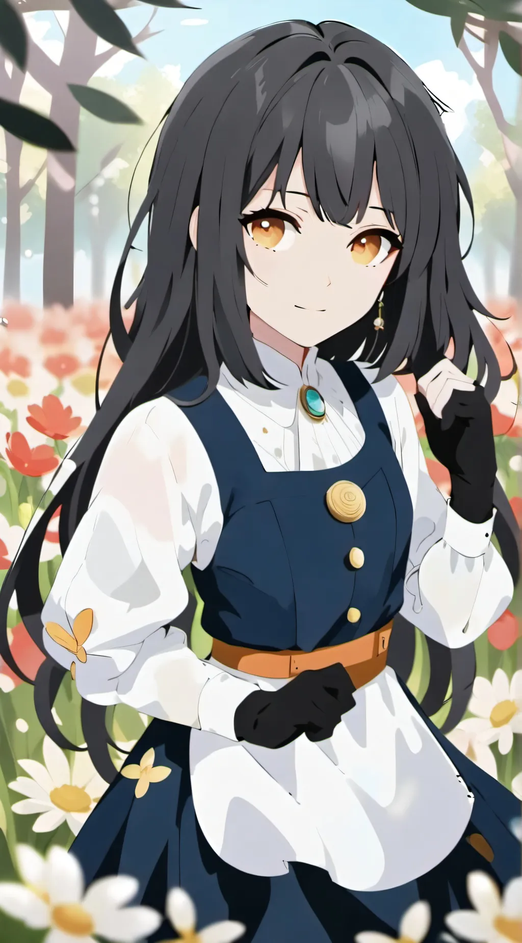 ai character: The happy world! background