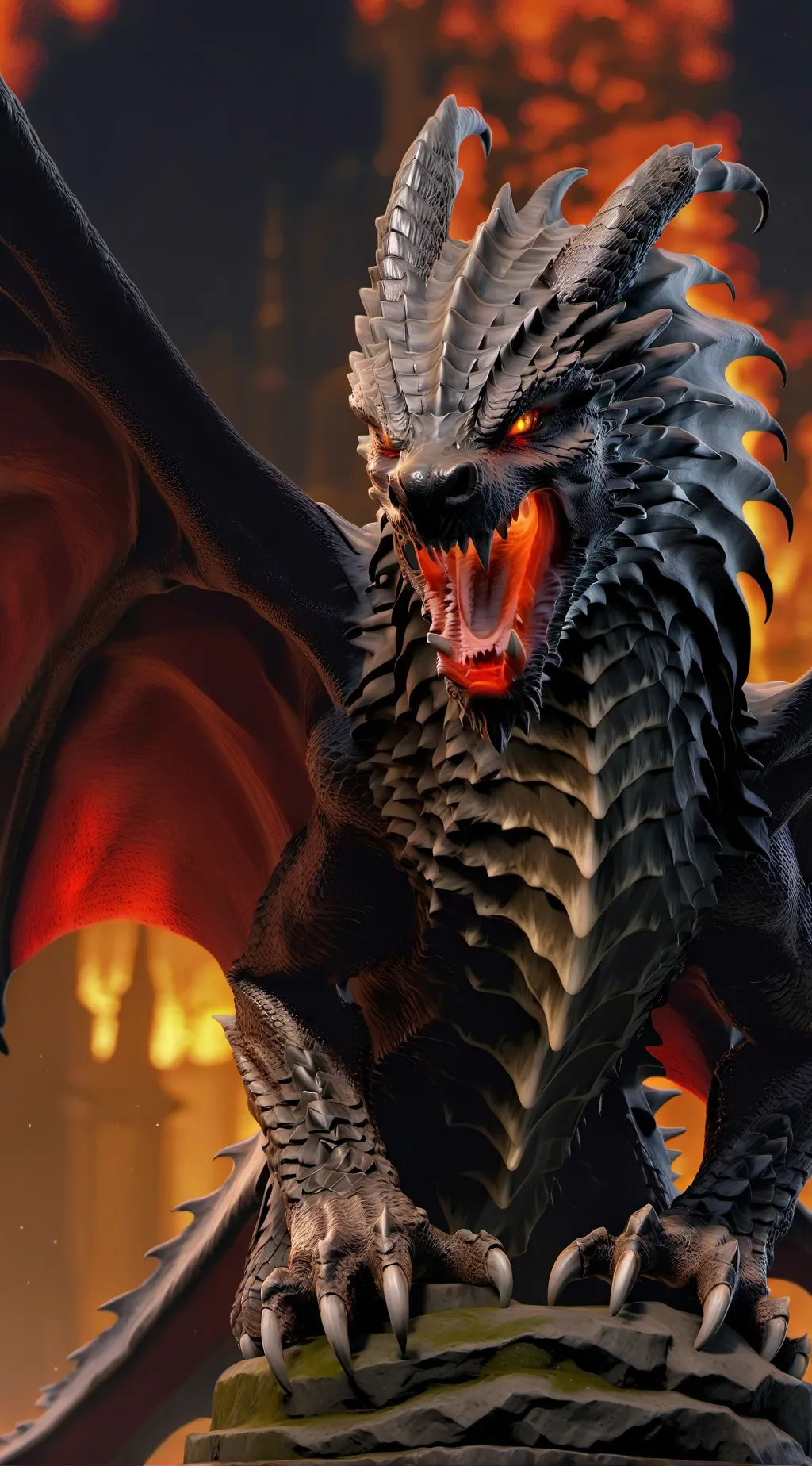 ai character: Shadow king background