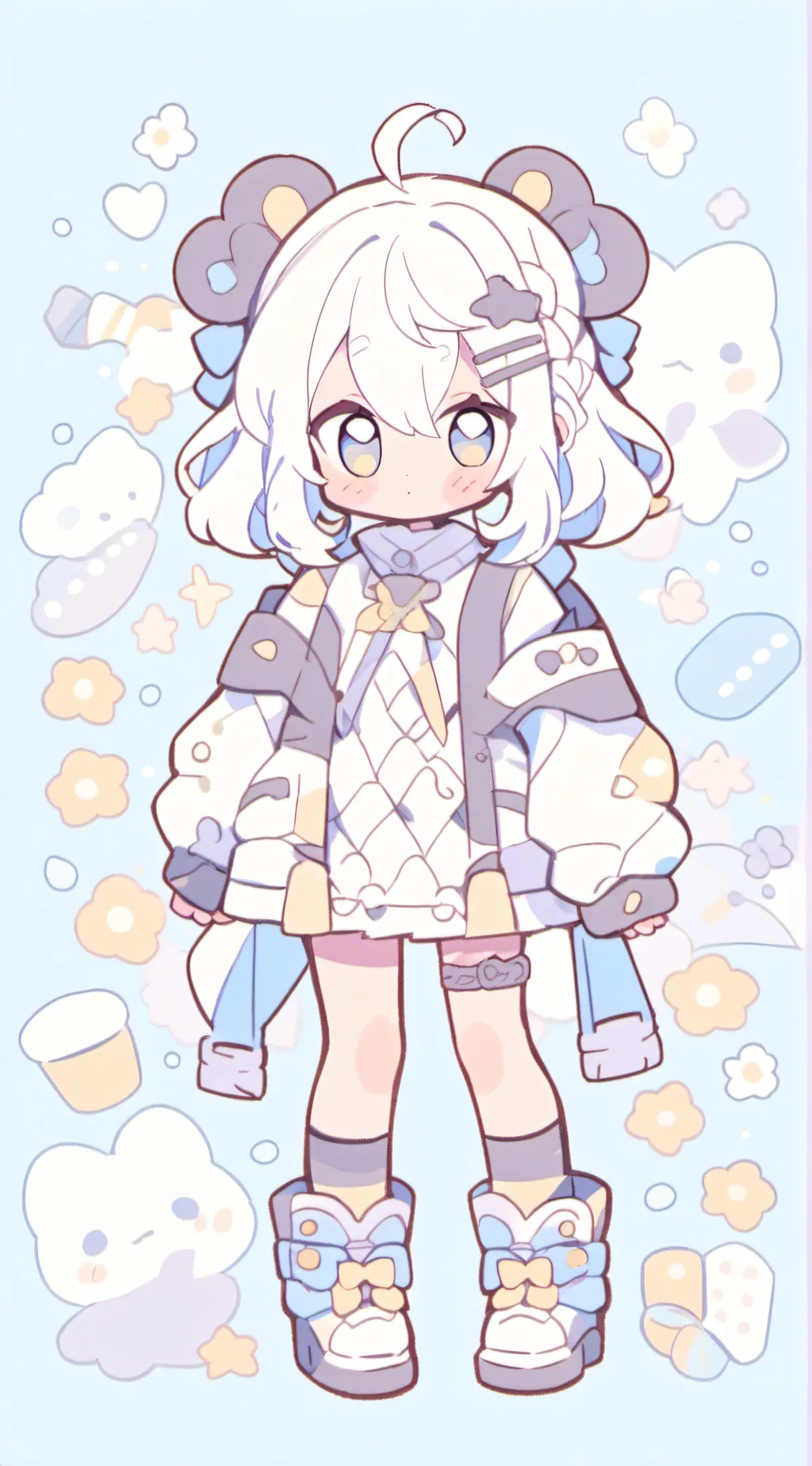 ai character: Hazel background