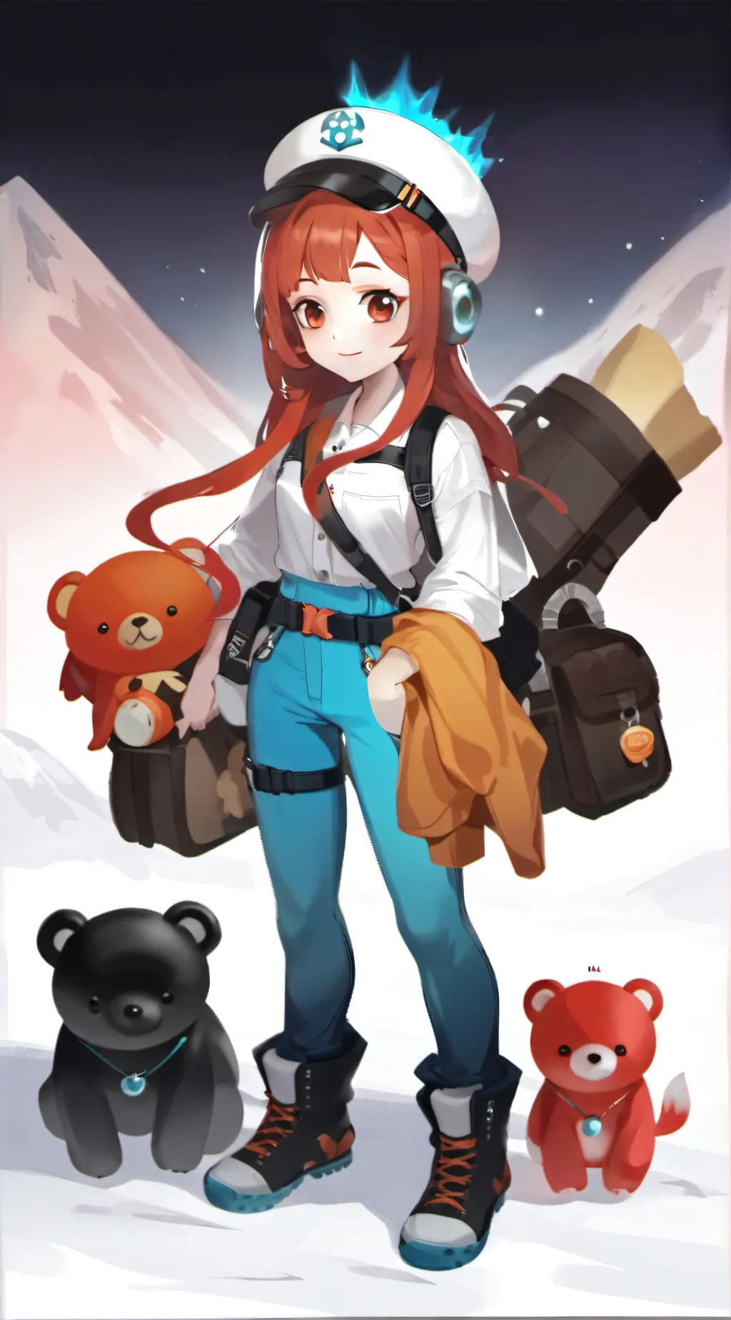 ai character: octonauts  background