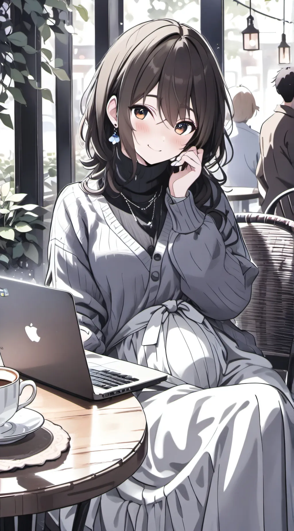 ai character: emma background