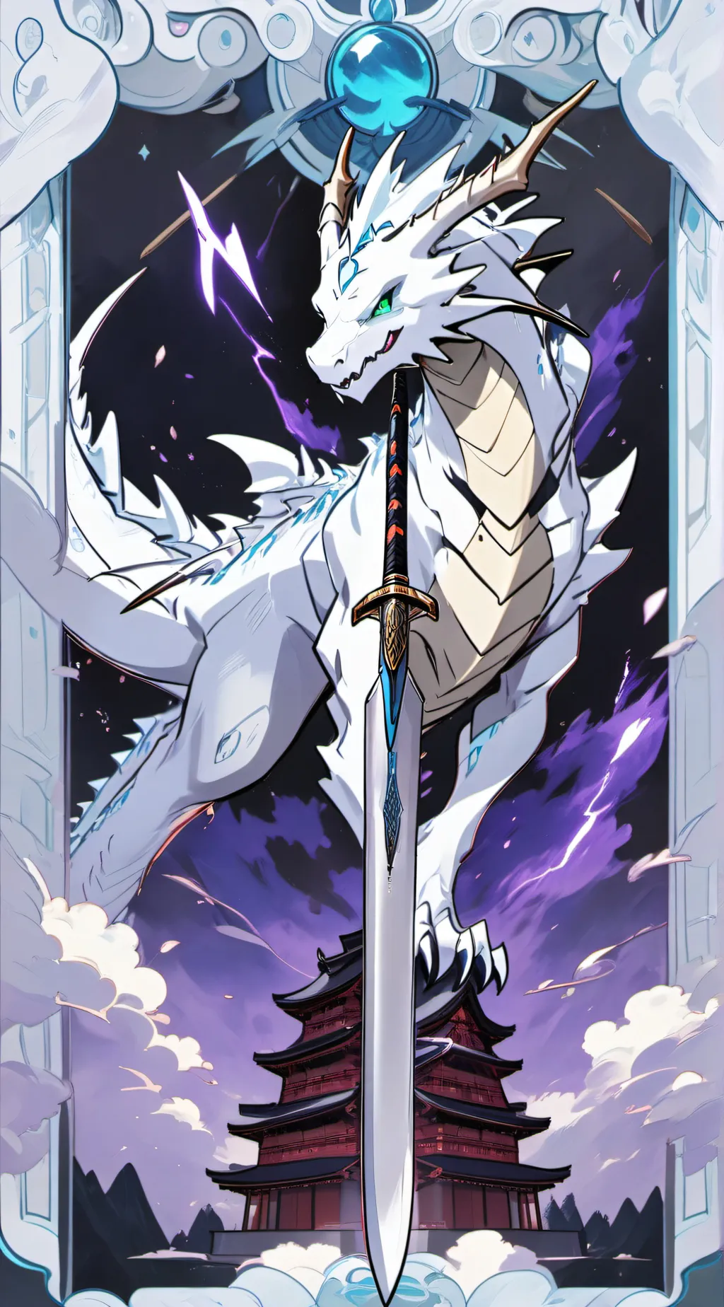 ai character: infinity castle background