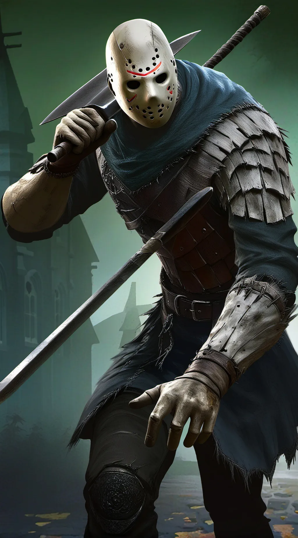 ai character: Jason voorhees  background