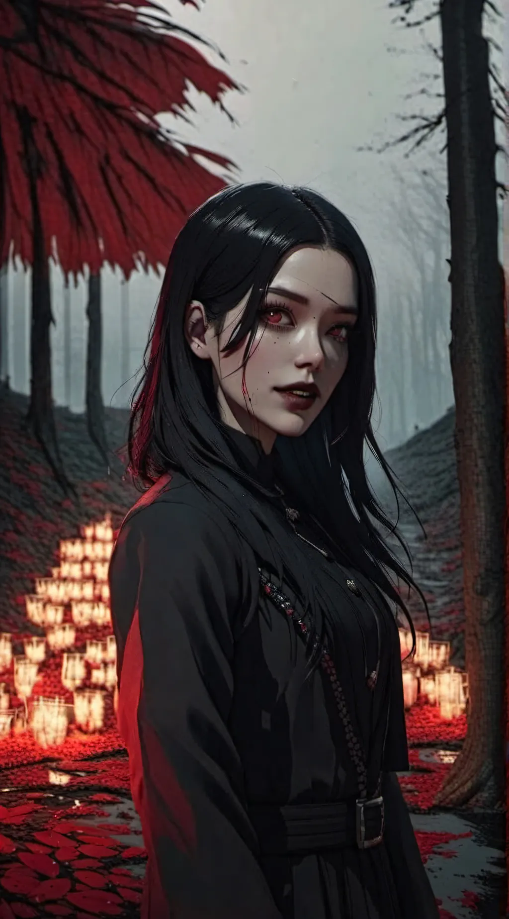 ai character: Your girlfriend￼ background