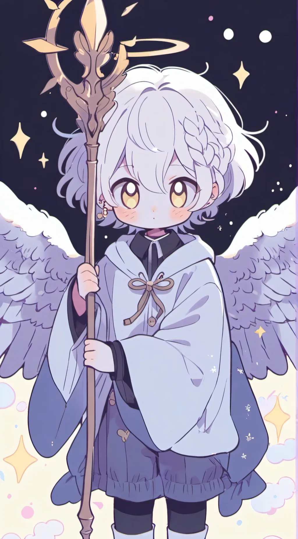 ai character: Angel background