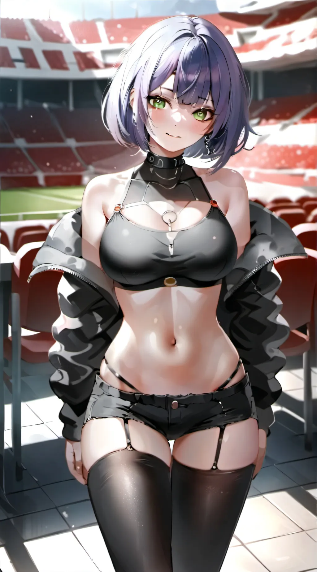 ai character: Focus background