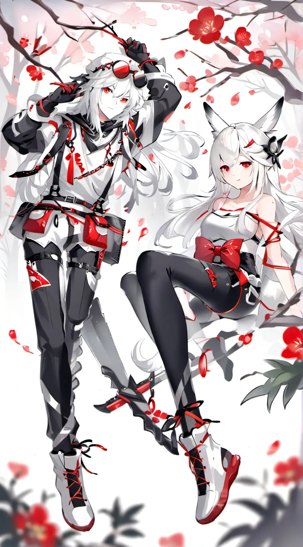 ai character: Martina y sofia background